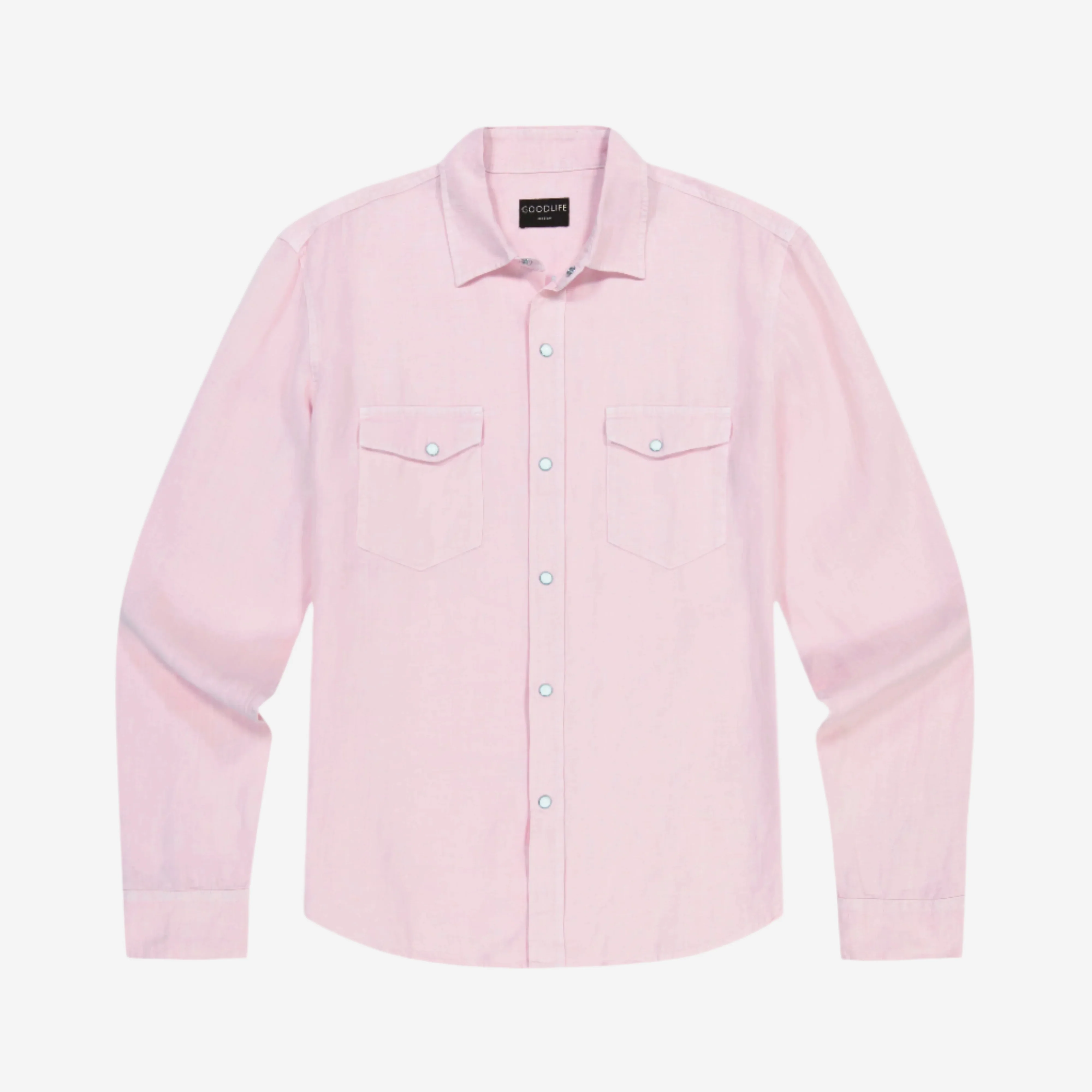 4Corner Linen Snap Shirt - Image 2
