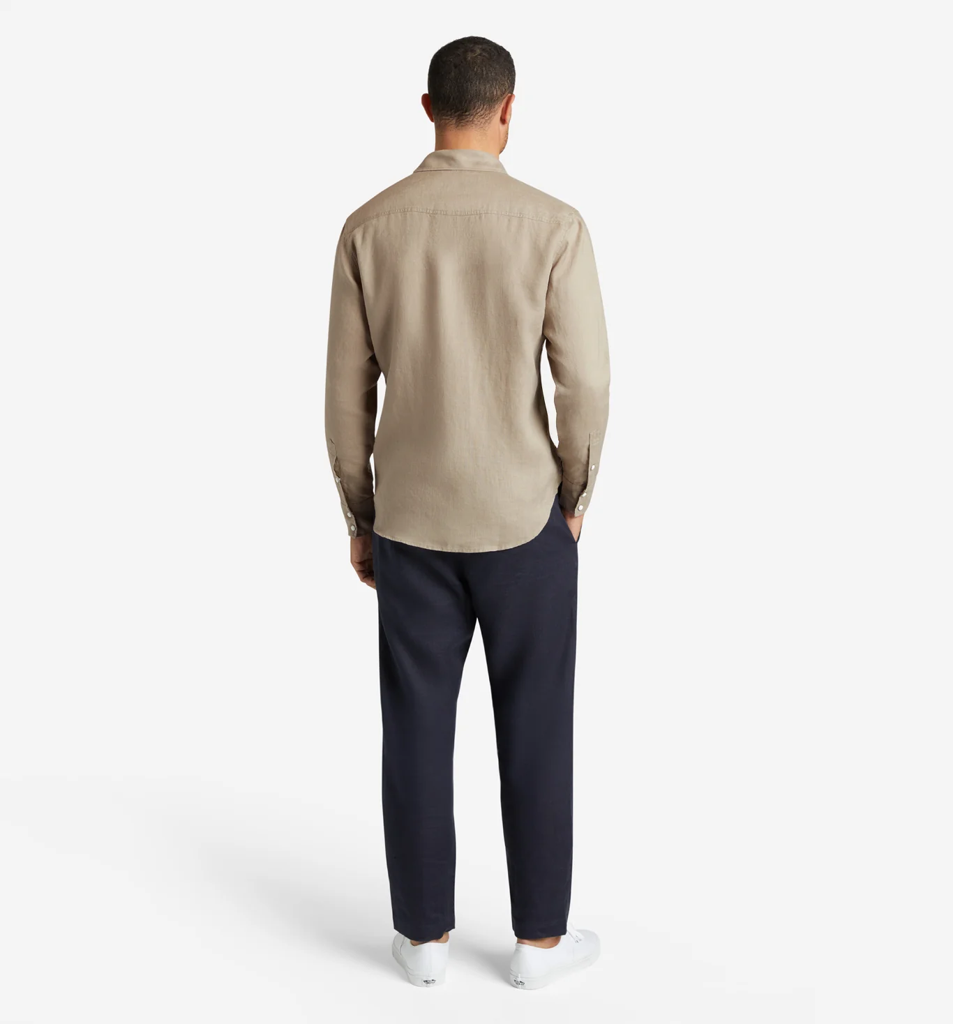 4Corner Linen Snap Shirt - Image 6