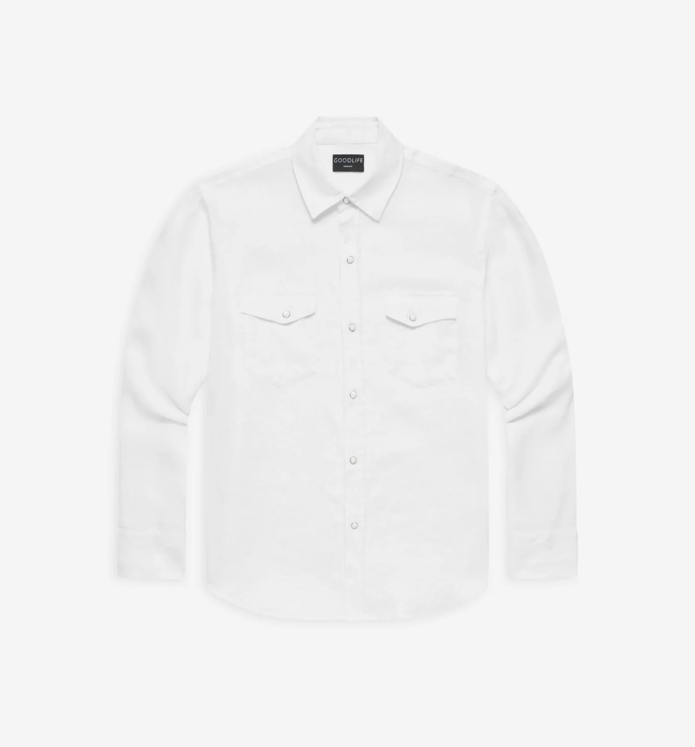 4Corner Linen Snap Shirt - Image 6