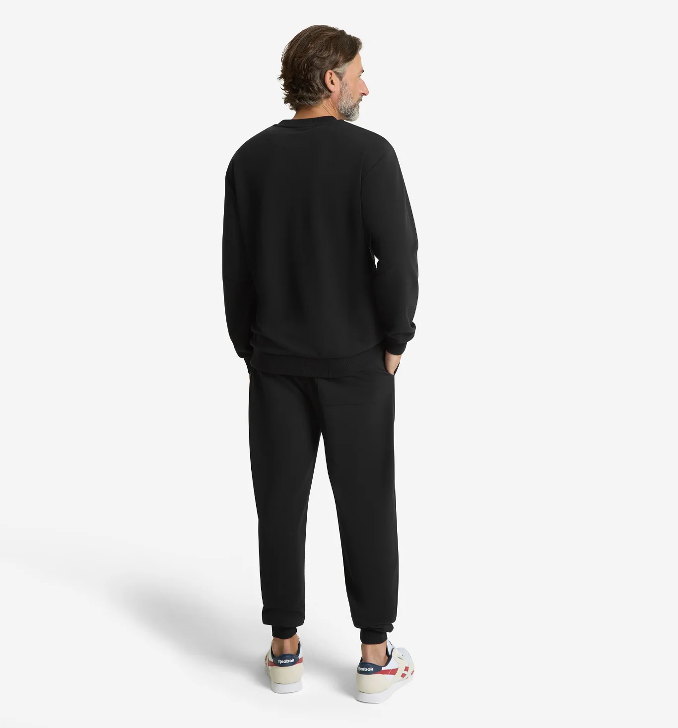 Lounge French Terry Crew Neck Sweatshirt - Image 8