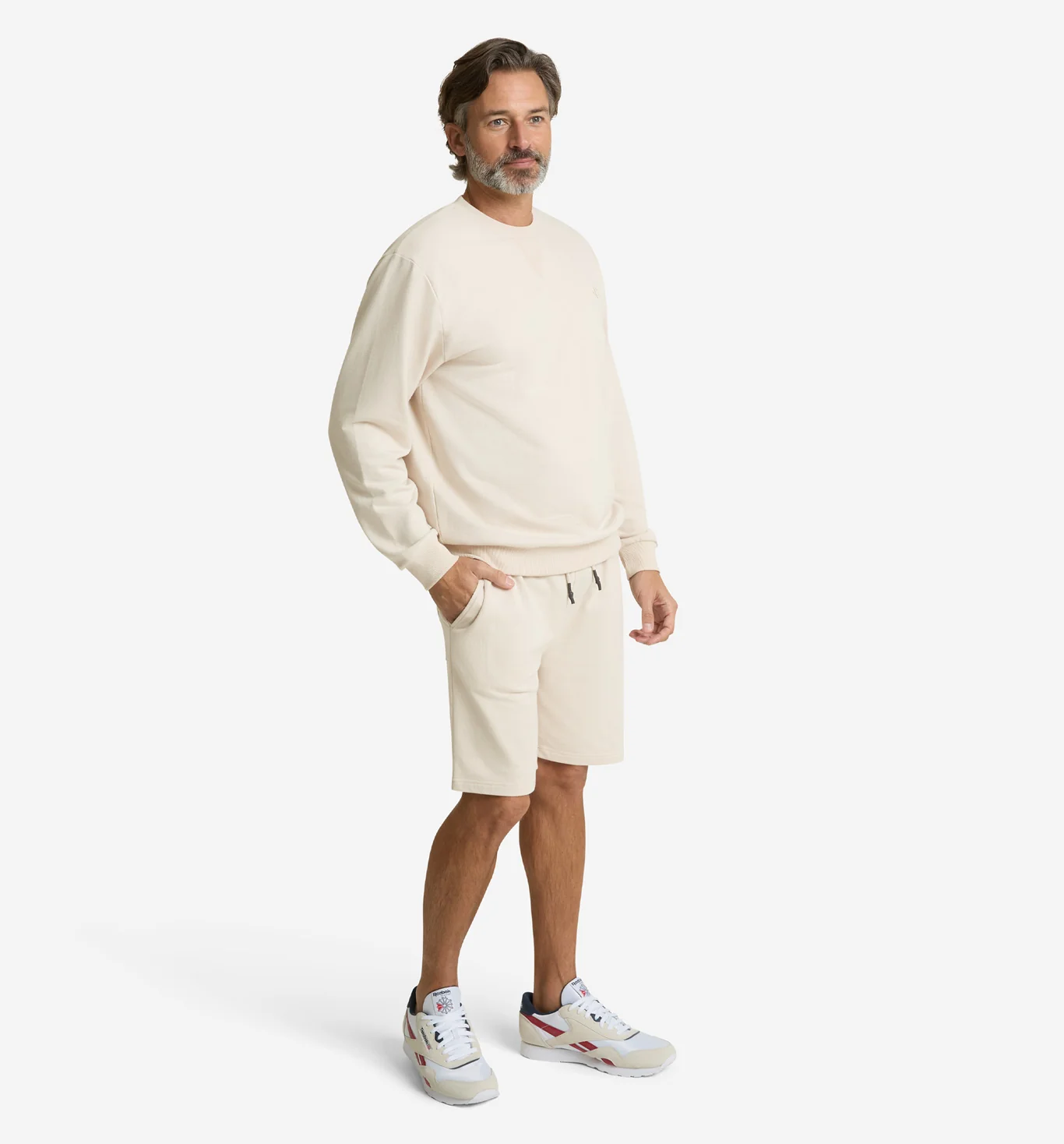 Lounge French Terry Crew Neck Sweatshirt - Image 4