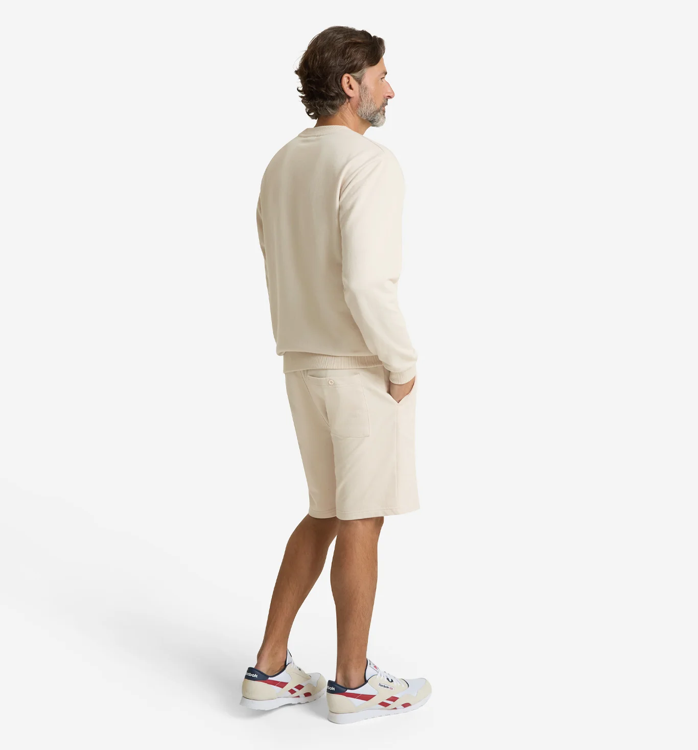 Lounge French Terry Crew Neck Sweatshirt - Image 5