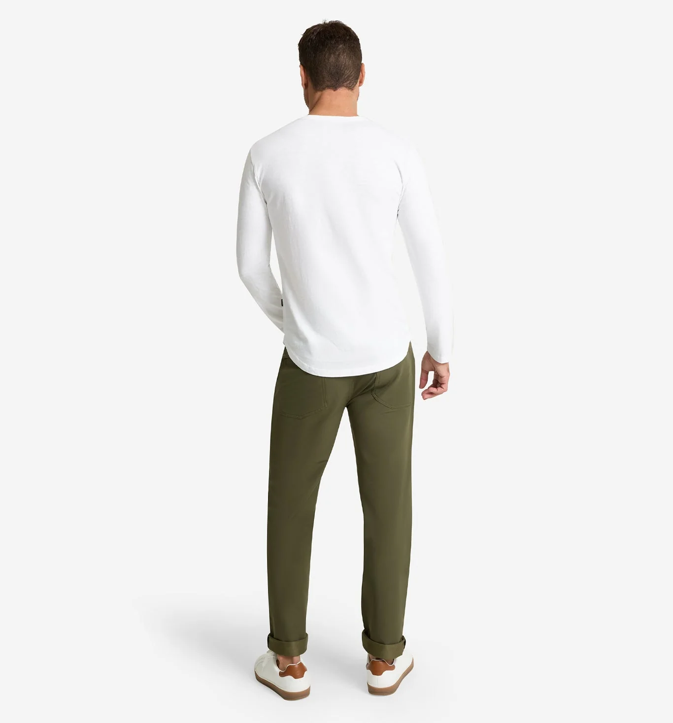 LS Slub Scallop Henley - Image 6