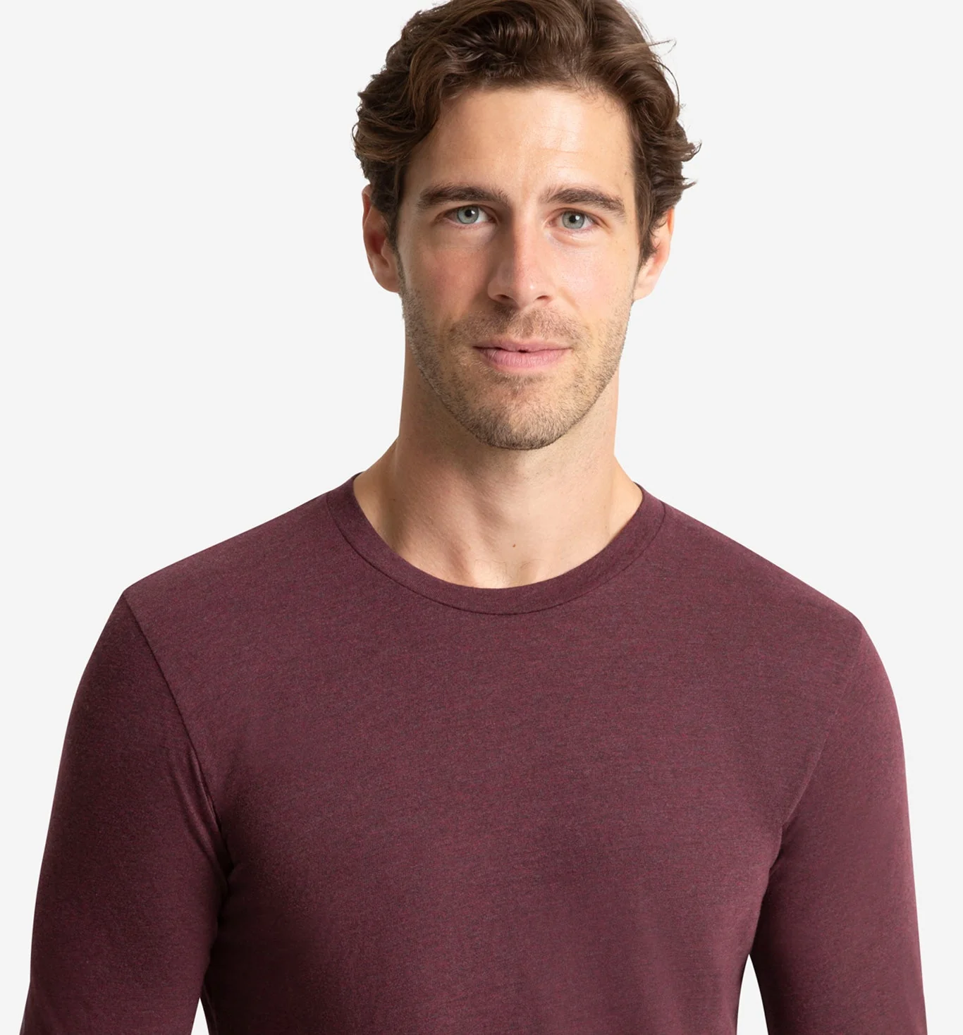 LS Tri-Blend Scallop Crew - Image 4