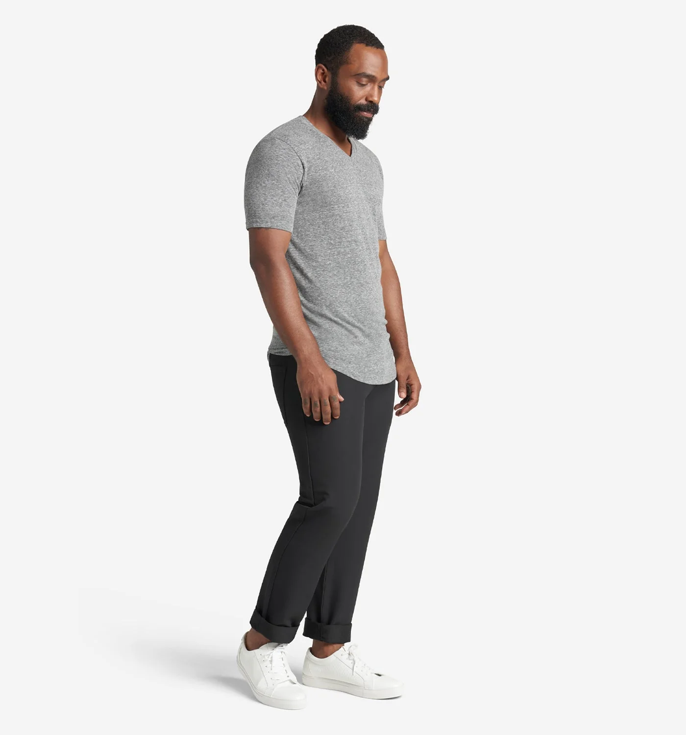 Tri-Blend Scallop V - Image 4