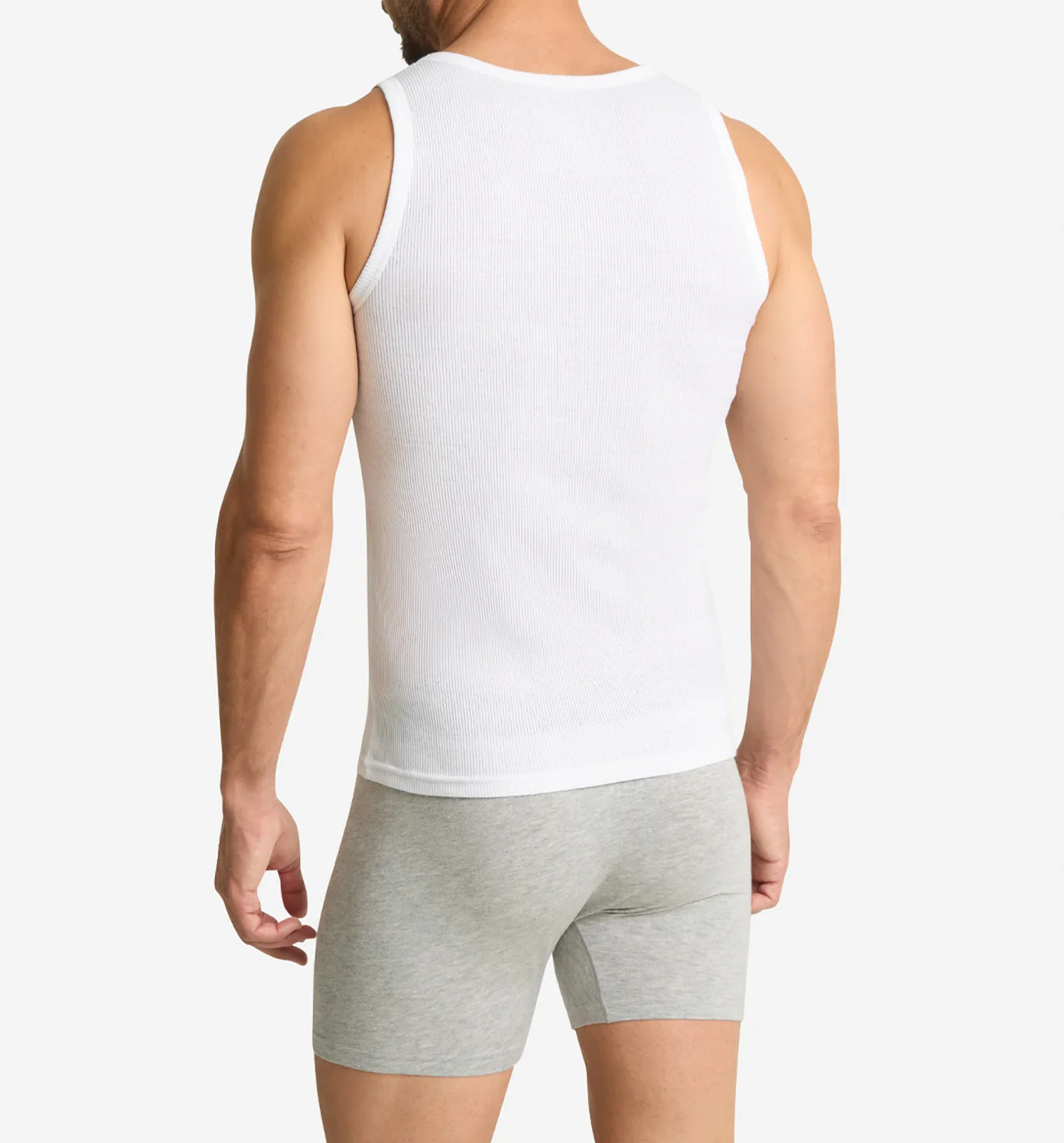 Rib Tank Undershirt (5-Pack) - Image 3