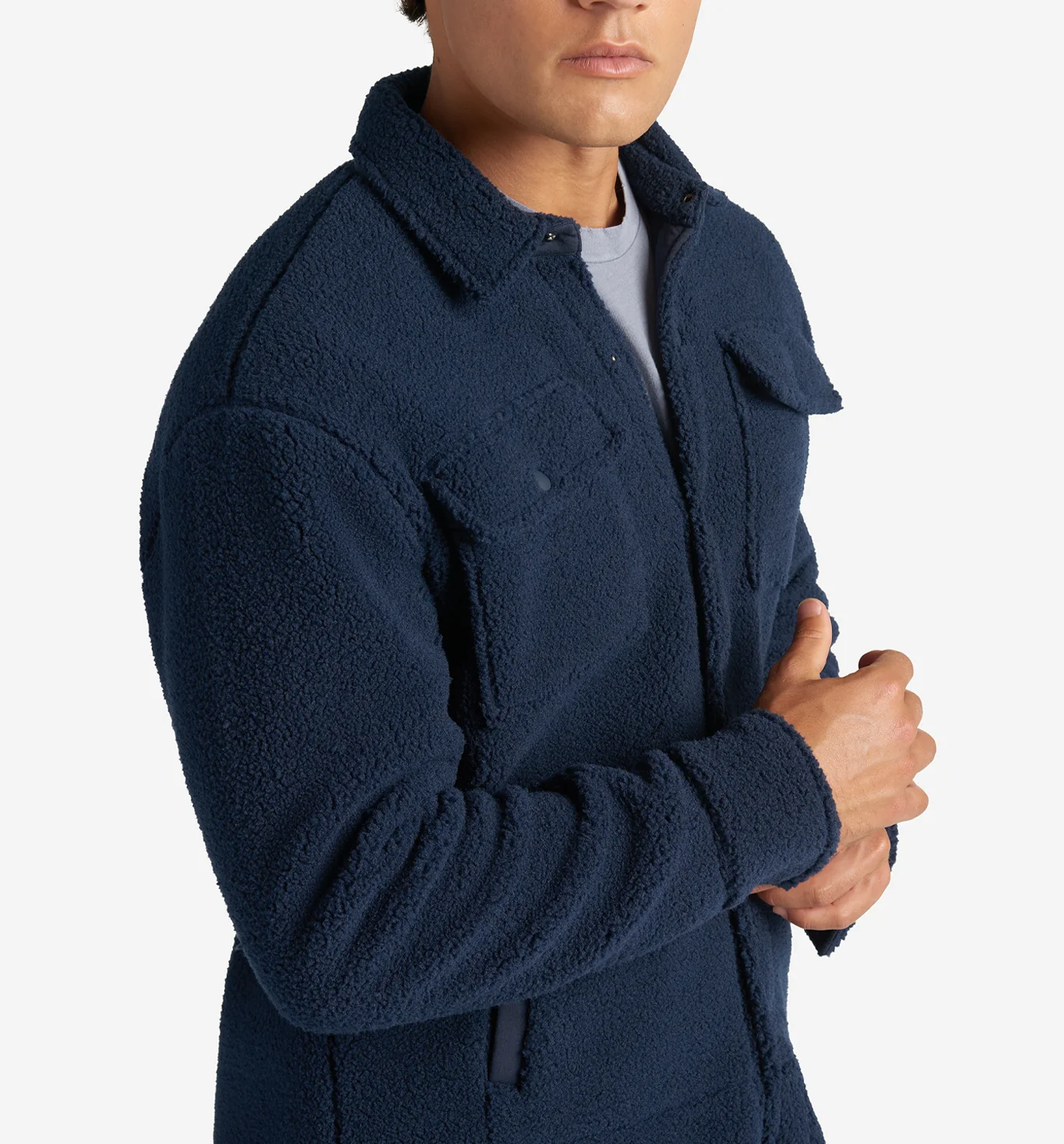 Sherpa Shirt Jacket - Image 5