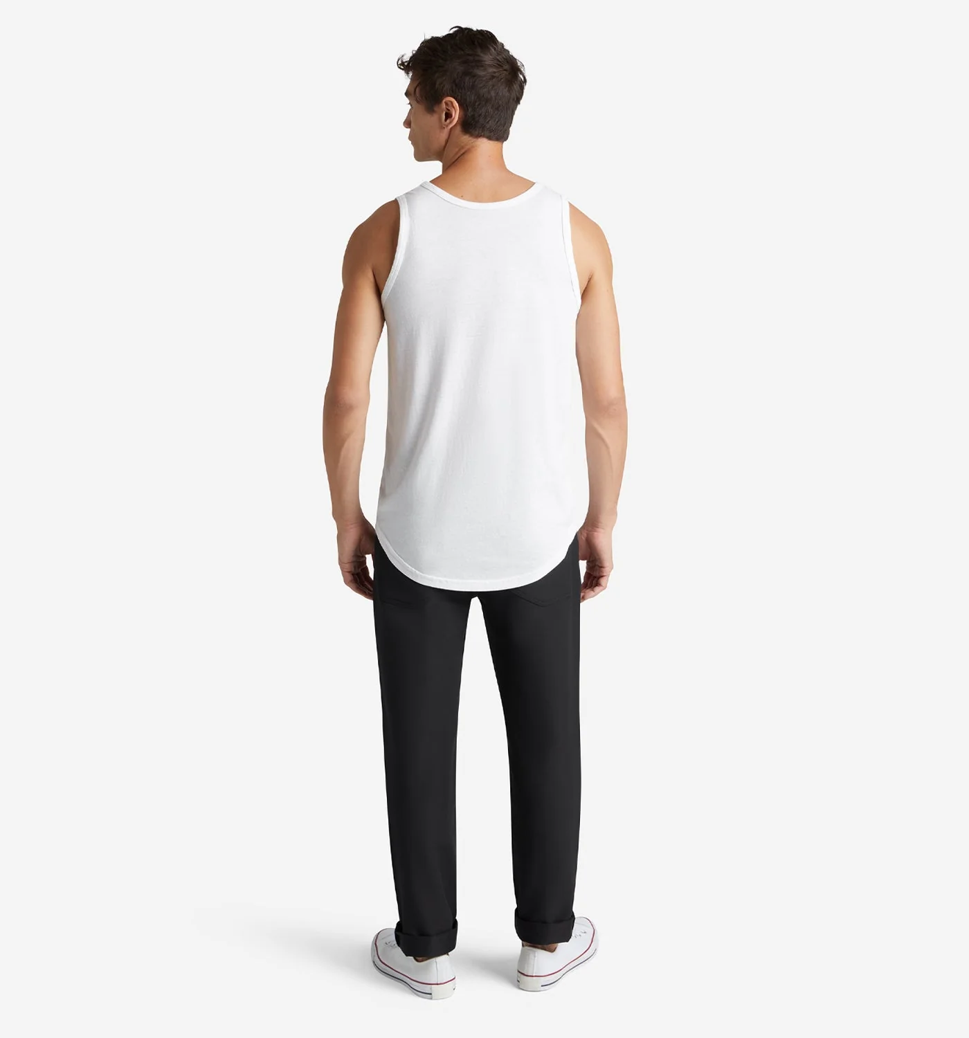 Tri-Blend Scallop Tank Top - Image 5