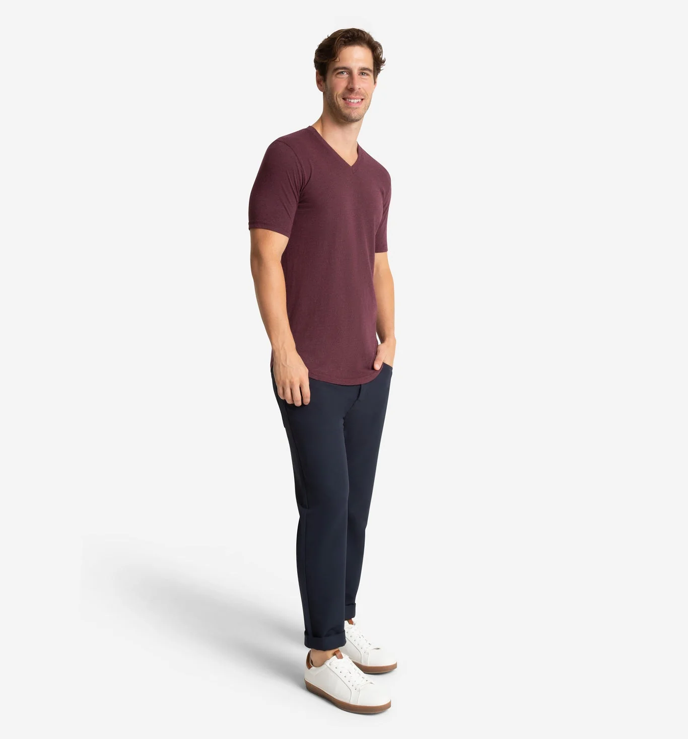 Tri-Blend Scallop V - Image 3