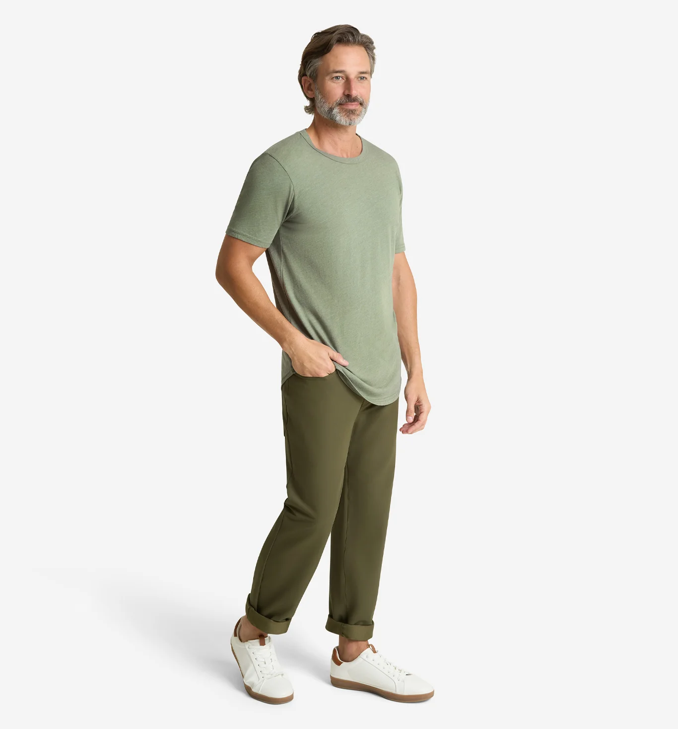 Tri-Blend Scallop Crew - Image 4